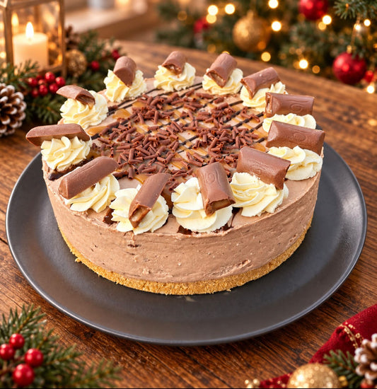 Galaxy Caramel Cheesecake