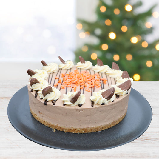 CHOCOLATE ORANGE CHEESECAKE