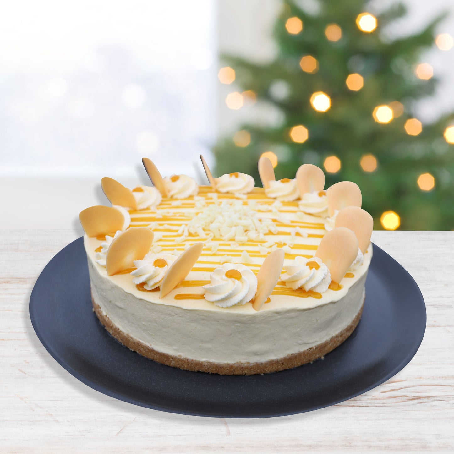 MANGO & PASSIONFRUIT CHEESECAKE