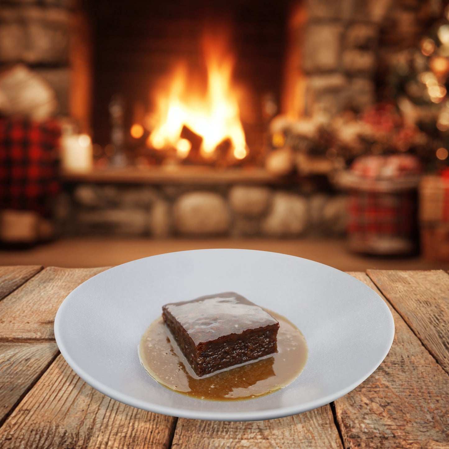 STICKY TOFFEE PUDDING - SERVES 4