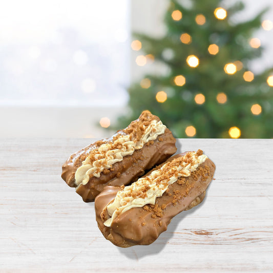 Biscoff Cheesecake Eclairs